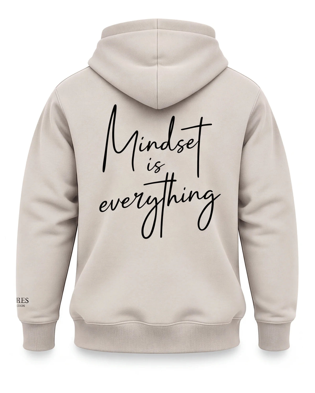 Mind Set Is Everything Hoodie Arctic Wolf