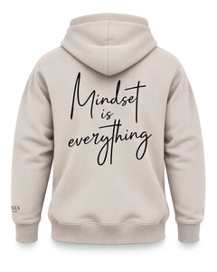 Mind Set Is Everything Hoodie Arctic Wolf