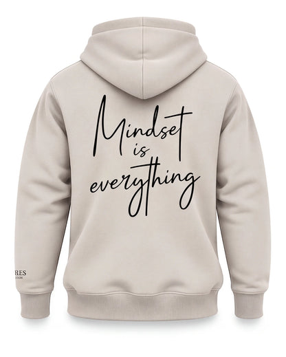 Mind Set Is Everything Hoodie Arctic Wolf