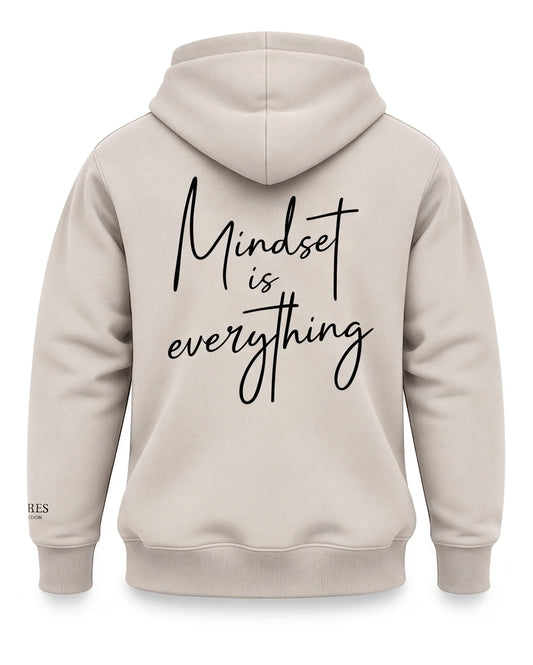 Mind Set Is Everything Hoodie Arctic Wolf