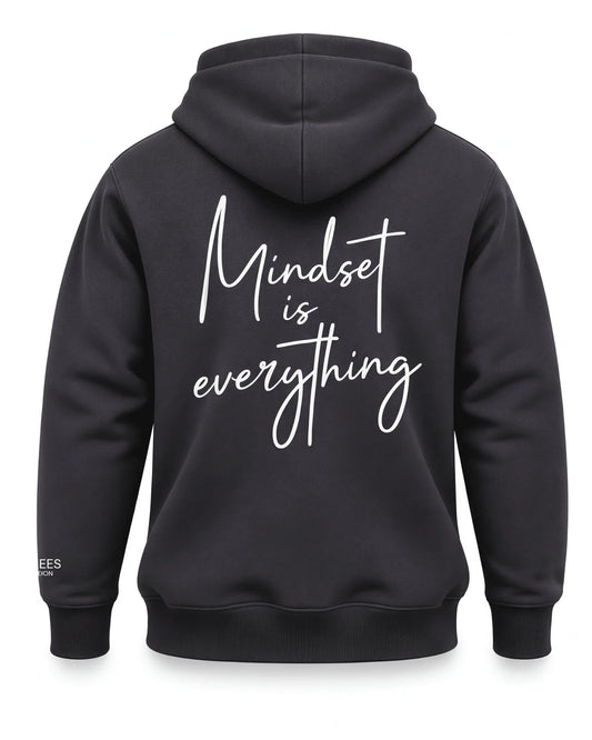 Mind Set Is Everything Hoodie Black