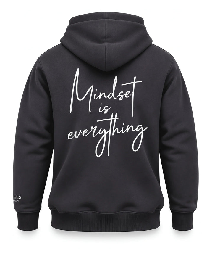 Mind Set Is Everything Hoodie Black