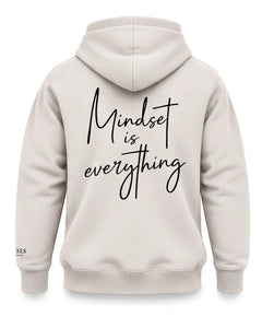 Mind Set Is Everything Hoodie Coconut Milk