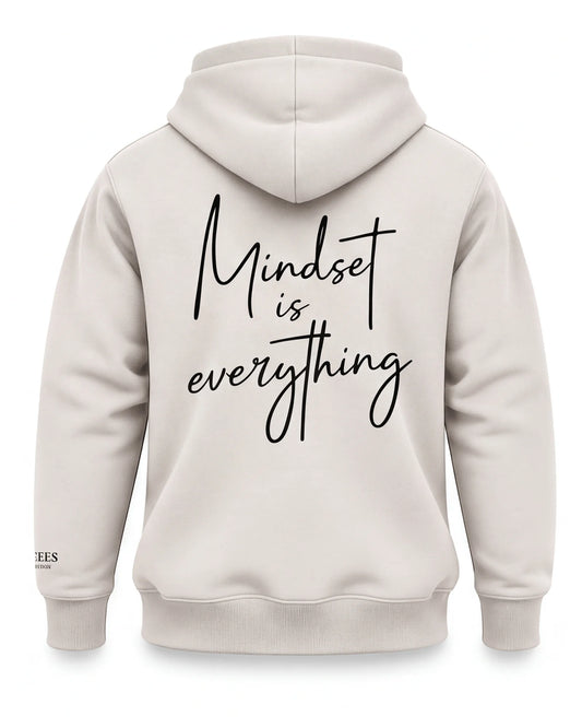 Mind Set Is Everything Hoodie Coconut Milk
