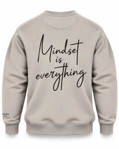 Mind Set Is Everything Jumper Arctic Wolf