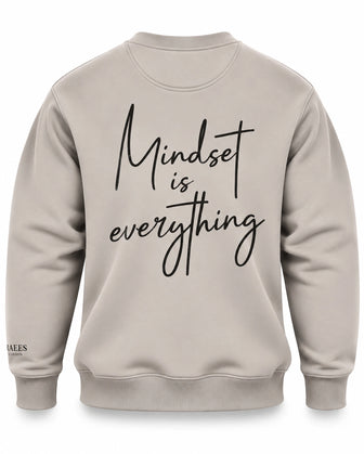 Mind Set Is Everything Jumper Arctic Wolf