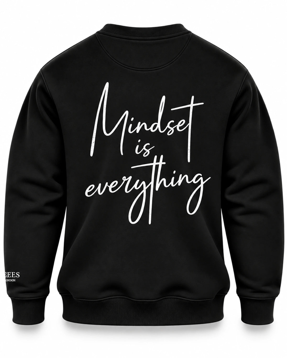 Mind Set Is Everything Jumper Black