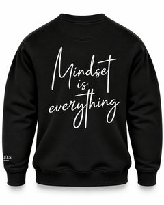 Mind Set Is Everything Jumper Black