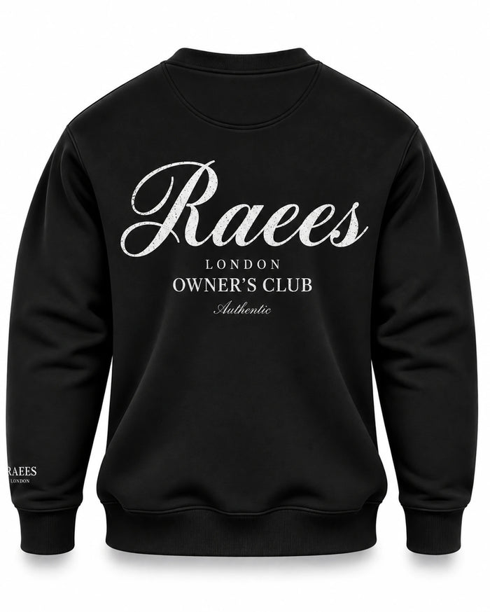 Owners Club Jumper Black