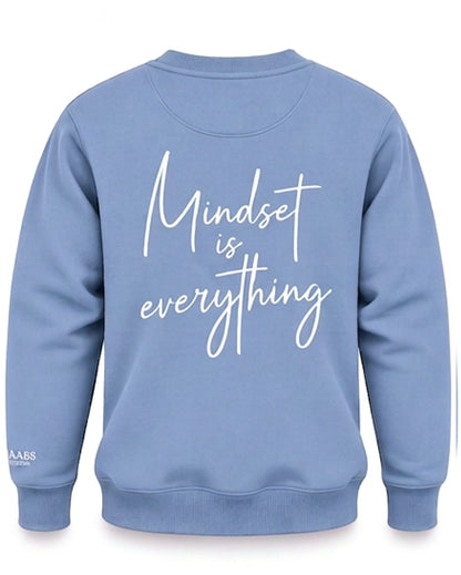 Mind Set Is Everything Jumper & Jogger Bundle Bluebell